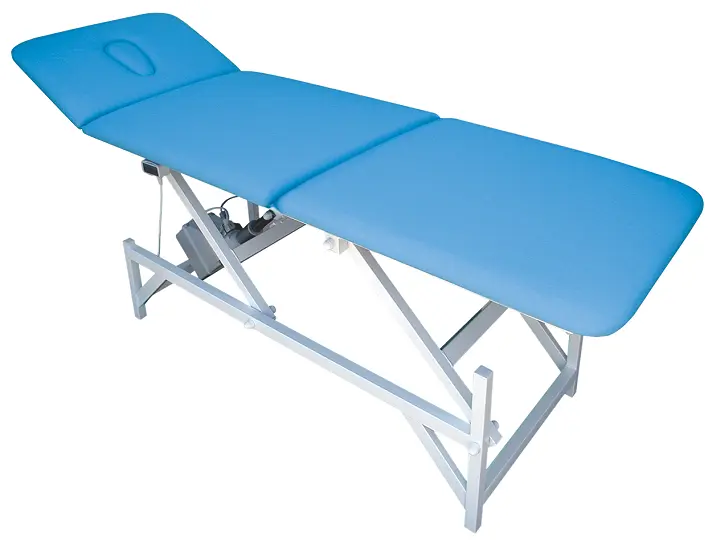 VL - S3 - E lehátko, koženka MONA 40 - koženka světle modrá